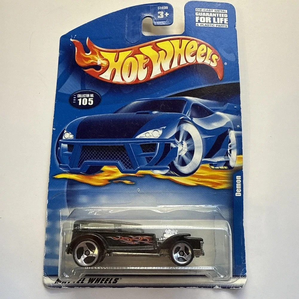Hot Wheels 1970 The Demon Delivery. Rare,VHTF! '01 Blue Card. Collector No. 105.